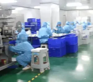 Tampon manufacturer factory producing wholesale tampons and pads under OEM standards