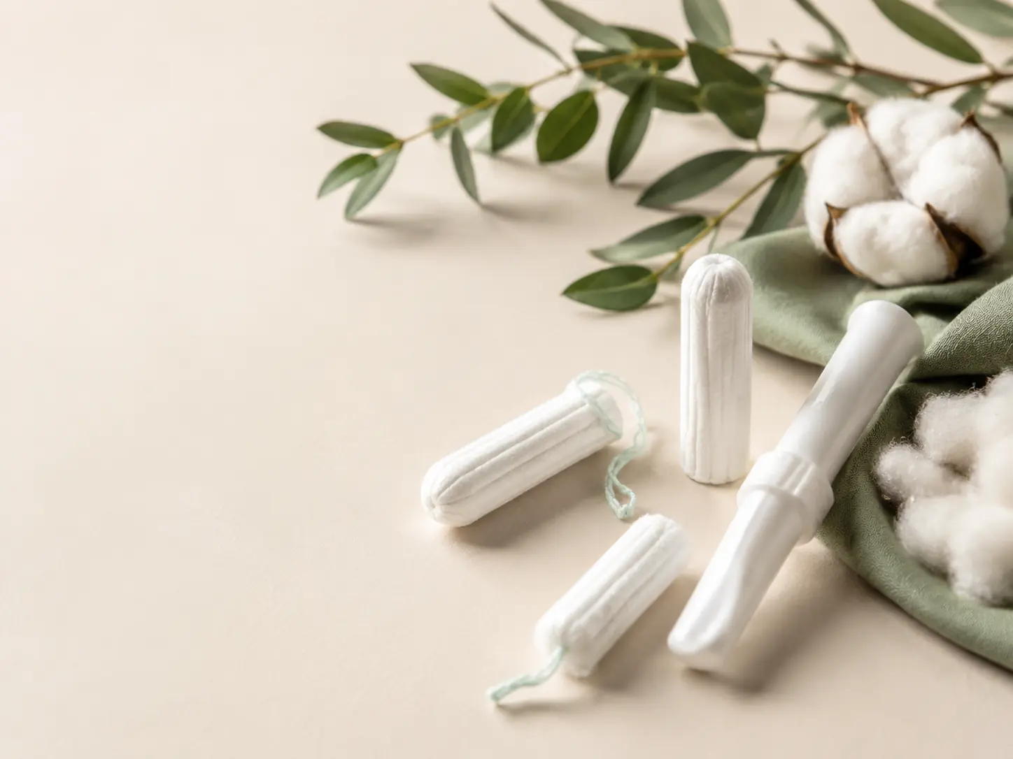 Organic cotton tampon manufacturing and private-label product development