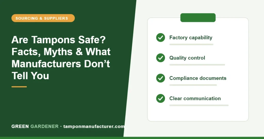 Are Tampons Safe? Facts, Myths & What Manufacturers Don’t Tell You (2025 Guide)