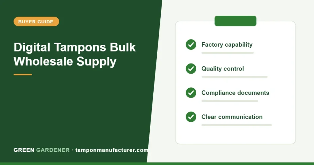 Digital Tampons Bulk Wholesale Supply(In Stock)