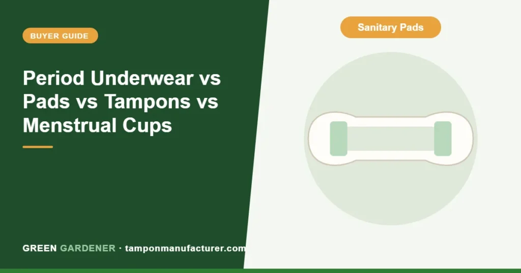 Period Underwear vs Pads vs Tampons vs Menstrual Cups: Which Should Your Brand Sell?