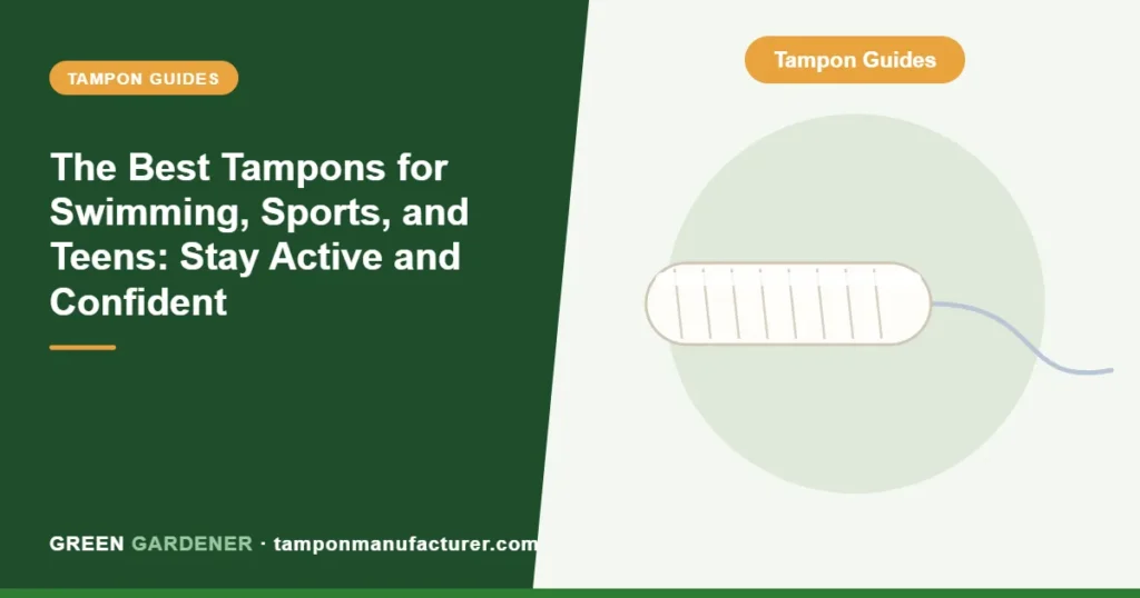 The Best Tampons for Swimming, Sports, and Teens: Stay Active and Confident