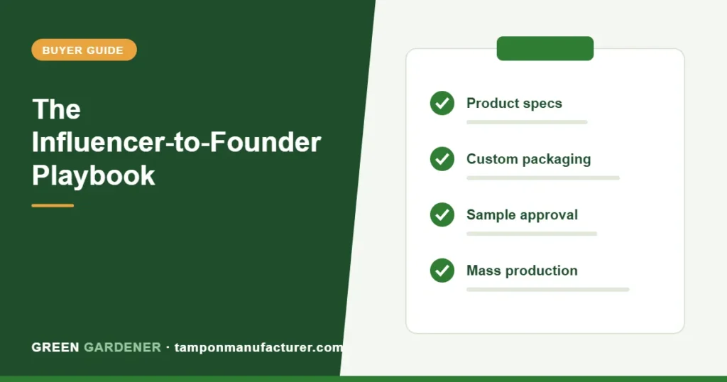 The Influencer-to-Founder Playbook: How Gen Z Creators Are Building Private Label Period Brands in 2026