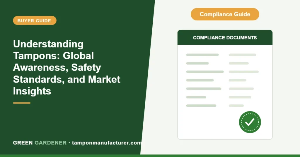 Understanding Tampons: Global Awareness, Safety Standards, and Market Insights (2025 Report)