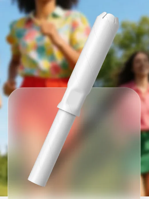 Cardboard applicator tampon