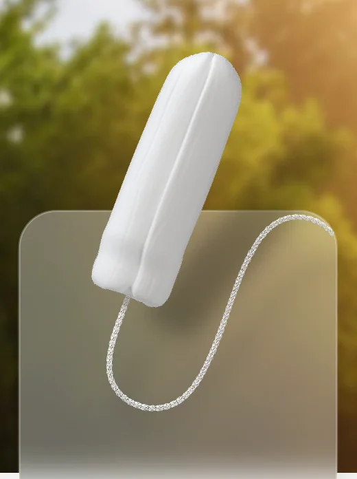 Tea-bag style non-applicator digital tampon